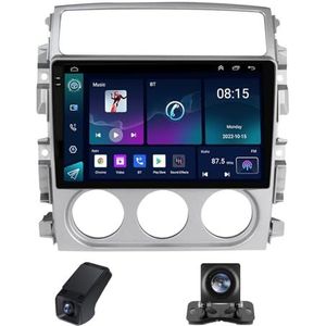 Android autoradio 2 Din geldt voor Suzuki Liana 1 2004-2008 met Draadloze Carplay Android Auto GPS Navi WiFi 9 inch met Bluetooth FM/RDS+ Achteruitrijcamera/Stuurwielbediening(C20Plus)