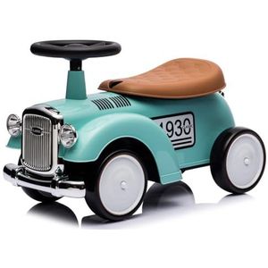Loopauto voor kinderen vanaf 1 jaar Retro Classic, kinderauto, loophulp met claxon (Munt)