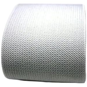 7,5 CM brede duurzame broek rok riem/kledingaccessoires naaien/elastische band/rubberen band-roomwit-75mm