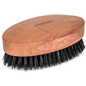 Fendrihan Echte varkenshaar en perenhout militaire haarborstel, gemaakt in Duitsland STIFF BRISTLE door Fendrihan