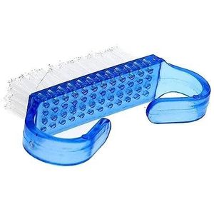 1 x kunststof manicure-kwasten, pedicure-kwast, nagelreiniging, verzorging, make-up accessoires, gereedschap, nagelkwast, stof