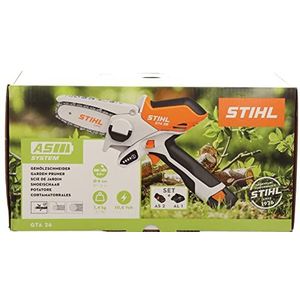 Stihl Accu-houtsnijder GTA 26 set met accu AS 2 en oplader AL 1, werkt op batterijen