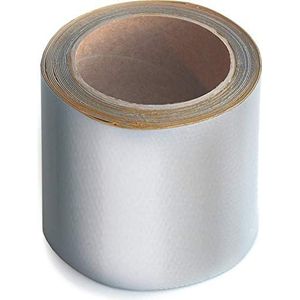 WUPSI PVC reparatietape voor alle dekzeilen en folies. Zilber, 10 Cm X 5 M