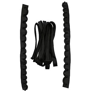 3 Stks/set Trouwjurk Rits Vervanging Verstelbare Corset Back Kit Lace-Up Satijnen Lint DIY Craft Trouwjurk Avondjurk (zwart)