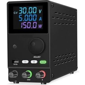 Tafelvoeding van laboratoriumkwaliteit, Laboratorium DC Voeding Verstelbare Unit 30V 10A 5A 60V 3A Spanningsstabilisator Regulator USB Switching Power bron Eenvoudig in te stellen en te gebruiken(SPPS
