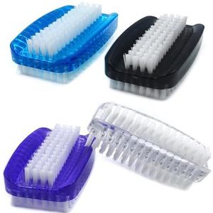 Sxmqhy Nagelborstel Cleaner Vingernagel Scrub Borstel Tweezijdige Hand Schrobben Borstels Zachte Stijve Borstels Nagels Tenen Scrubber Voor Mannen Vrouwen Kids 4 Stks