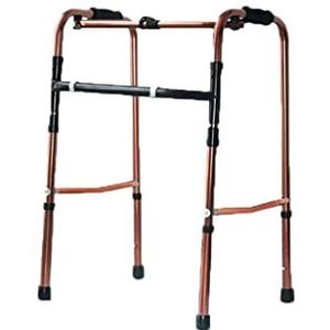 Rollator voor senioren Opvouwbare rollator voor ouderen, in hoogte verstelbare rollator - eenvoudig te monteren (B) Decoration