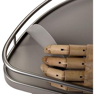 SET Antislipmatten Orga-Grip zilvergrijs voor LeMans 60 links