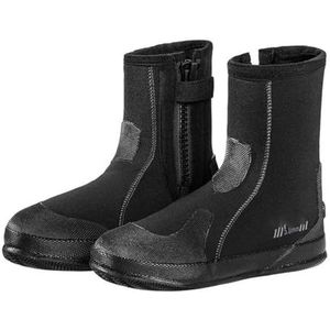 HEFAM 5mm Duikschoenen met Anti-Slip Zool Neopreen Booties voor Mannen Vrouwen Watersport Snorkelen Duiken Surfen Rafting,3XL