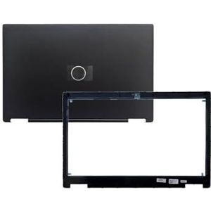 WANGHUIH LCD Achterkant Bovendeksel 0FPJN7 FPJN7 & Bezel Cover Compatibel met DELL Precision 7740 M7740 Laptop (achterdeksel+bezel)
