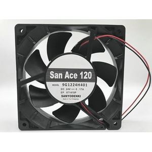 LMNCBVYA High-Performance 9G1224H401 Cooling Fan - DC24V, 0.17A, 120x25MM Axial Fan for Reliable Cooling Solutions
