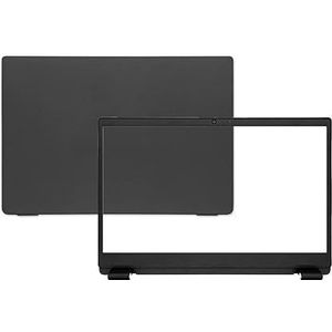 WANGHUIH 14 inch LCD-achterdeksel + bekleding aan de voorkant compatibel met Dell Latitude 3410 E3410 laptop (A+B)