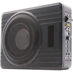 Tweeter auto Tweeters voor auto 8/10 inch autoluidspreker 12V hoog vermogen 150W pure bas kan onder de stoel worden geplaatst ultradunne subwoofer audio-aanpassing(10 inch)