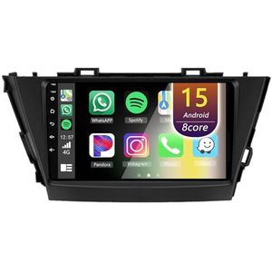Android Radio voor Toyota Prius Alphard 2012-2017, 9 inch Touchscreen Autoradio met Wireless CarPlay Android Auto Bluetooth WIFI(RHD,4Core(1+32GB))