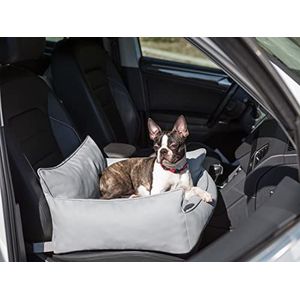 PillowPrim Autositz BEE Hondenautostoel hondendeken auto voorstoel/achterbank transportbox kat hondenmand hondenharnas hondenmand (as Skaj) meerkleurig