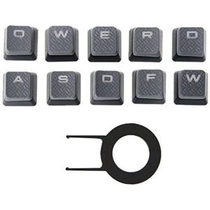yanwuwa 10 STKS Keycaps K70 K65 K95 STRAFE Mechanische 10-toets Keycap [1 2 3 4 5 6 WASD] Keycaps