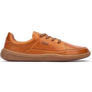 Pikolinos Platte leren schoenen, uniseks, Brandy, 38 EU