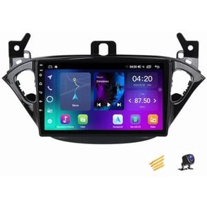 ZARAPLUS Android 14 Autoradio MP5-Speler Met Navigatie 9-inch multimediasysteem Voor Opel Corsa 2014~2019 Touchscreen Car Stereo Voor 4G/WIFI/FM RDS/SWC/DSP/Android Auto/Carplay,NF2