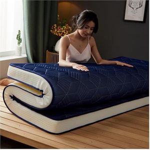 Matras Van Volledige Grootte, Driedimensionale Latex Traagschuimmatras, Opvouwbare Tatami Verdikte Matras For Thuis, Enkele En Dubbele Matras In Studentenslaapzaal ( Color : NO-2 , Size : 200*220CM*5C