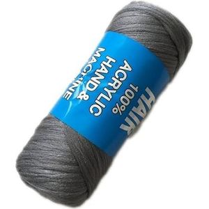 14 bundels 70g per bundel Braziliaanse wolhaar Lage temperatuur vlamvertragende synthetische vezel for vlechten(Grey)
