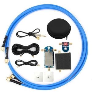 Sarpoer Mini Loop Antenne 50K-500MHz Multifunctionele Praktische Volledige Loop Actieve Receptie Antenne HF AM FM VHF UHF SDR