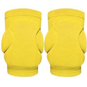 Knieondersteuning, Kniebeschermers, Elastische Werkkniebeschermers Danskniebeschermers Geschikt For Yoga, Hardlopen En Fietsen Kniebandages(Yellow,Large)