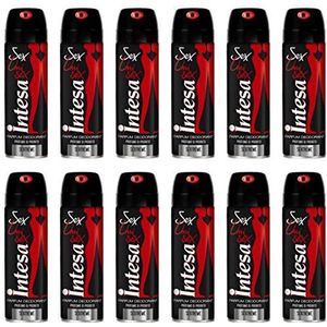 INTESA Set met 12 deospray Unisex Sextreme 125 ml lichaamsverzorging