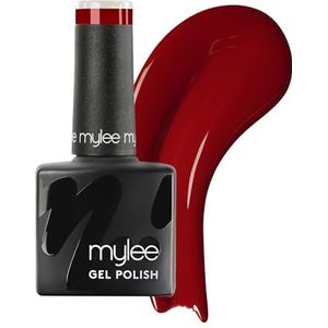 Mylee Gel Nagellak 8ml [As Red As It Gets] - UV/LED Soak-Off Nail Art, Manicure en Pedicure, Professioneel en Thuisgebruik, Langdurig, Vegan & Cruelty-Free [Red Range]