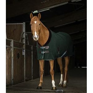 Equi-Theme Polar Fleece deken Teddy Green - 185 (6.0) | Paardendeken | Zomerdeken | Staldeken | Zweetdeken