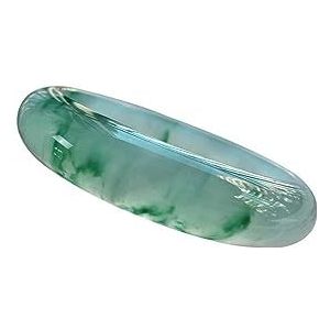 SDFGH Oude Pit Jade Armband Ice Kind Drijvende Bloem Jade Armband Dunne Jade Armband (Color : D, Size : 56-57mm)