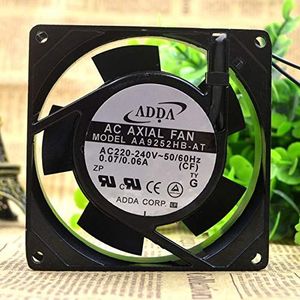 ADDA AA9252HB-AT 9225 9CM 220V 0.07A chassis power supply dedicated cooling fan