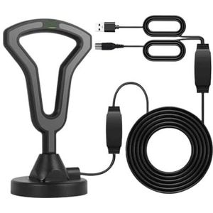 Universele HDTV-antenneversterker Met Hoge Versterking En Lage Latentie For Verbeterde Digitale Tv Binnenshuis Eenvoudig Brede Compatibiliteit