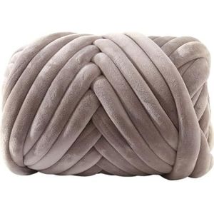 Grof garen 1 kg super dik garen dikke omvangrijke gigantische draad witte zak voor handbreien geweven doe-het-zelf arm zachte grote deken tapijt grof gebreide deken (kleur: 25)