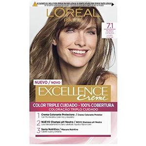 L 'Oréal Paris - Excellence Crème, kleurmiddel, drievoudige bescherming, nr. 01s