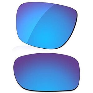 LenzReborn Gepolariseerde Lens Vervanging voor Oakley Fuel Cell OO9096 Zonnebril - Meer opties, IJsblauw - gepolariseerd gespiegeld, Eén Maat