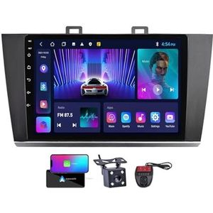 Voor Subaru Outback 5 Legacy 6 2014-2018 Android 13 Carplay Autoradio, 9 inch Scherm Radio Android Auto Bluetooth Handsfree 4G WiFi FM/RDS/DAB+ Radio HiFi Achteruitkijkcamera + DVR(NF-1)