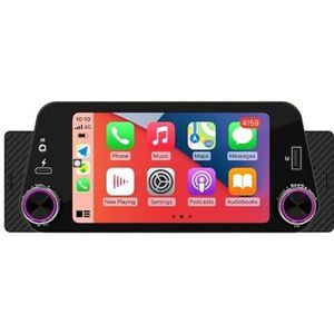 5'' Touchscreen 1 Din MP5-speler Universele autoradio Multimedia Draadloos CarPlay Android Auto FM-radio-ontvanger GPS BT(OD-L4 Wired CP AA)