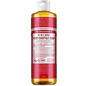 Dr. Bronner's - Pure Castile Liquid Soap Rose 475 ml