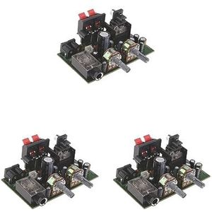 3 set 12 V Power TDA2005 Dual Channel Digitale Versterker Board Microfoon Stand