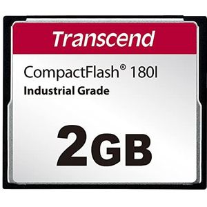 Transcend - CF180 - Geheugenkaart - Zwart - 2GB