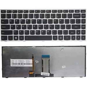 US/SP-toetsenbord voor Lenovo voor IdeaPad 500-14 500-14ISK G40-70 G40-80 G40-80M B40-30 B40-45XiaoXin V1000 V3000 V1070 XuRi 1000 SR1000(US Silver backlight)
