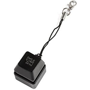 sodeber Cartoon Voor RGB Backlit Mechanische Toetsenbord Sleutelhanger Schakelaars Tester Stress Relief Geschenken Voor Volwassen