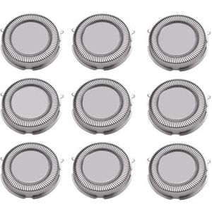 3/6/9 stuks SH50 vervangende scheermeskop, voor scheerapparaat S5000 S5510 S5340 S5140 S5110 S5400 S9161 S5050 S7510 S5380 Sh50/52 (9 stuks)