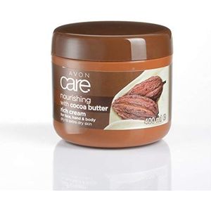 AVON Care vochtinbrengende lotion met cacaoboter voor gezicht handen en lichaam 10448