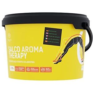 Salco Sport Therapy Aroma 1 x 3000g - Natuurlijk zout voor pekelbad - Ontspanningsbad - Voordelige verpakking (Rosemary)