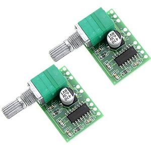2pcs PAM8403 5V 2 Channel Digital Audio Amplifier with Potentionmeter Switch
