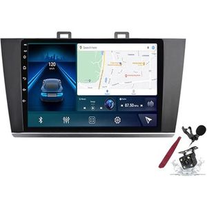 Android 15 auto stereoradio voor S-ubaru Legacy Outback (2015-2018) 9 inch 2K touchscreen Android-hoofdunit multimedia speler met Carplay, GPS-navigatie, BT 5G, WiFi, DSP, SWC,Y3