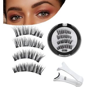 Magnetisch, geen lijm of voering nodig, herbruikbaar, zacht, zwart, synthetische vezel, paar, 2 stuks [, ]