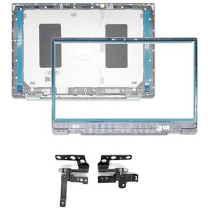WANGHUIH Lcd-achterklep Deksel Voorrand Scherm Scharnieren Compatibel met DELL Inspiron 14 5490 5498 Laptop