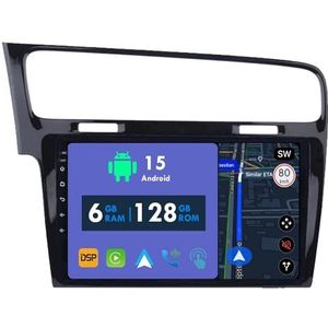 RoverOne Autoradio GPS voor Volkswagen Golf 7 2012-2020 Carplay Android Auto Stereo Hoofdeenheid Bluetooth WiFi Radio Speler Sat Navigatie